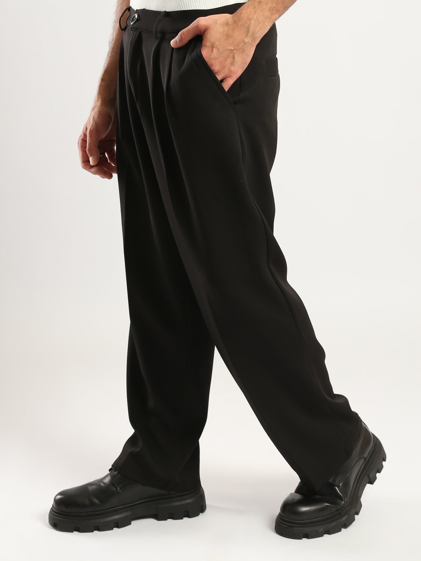 Pleated Pants