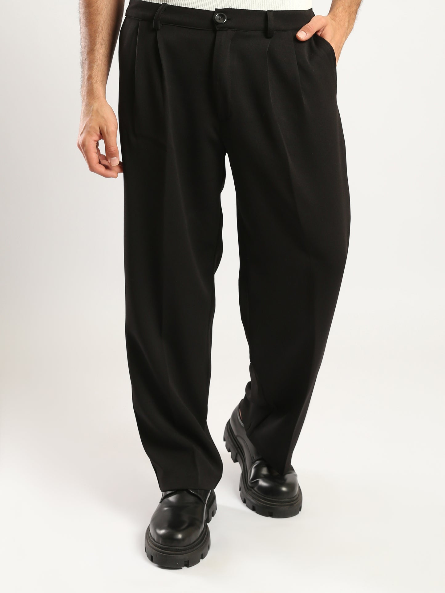 Pleated Pants