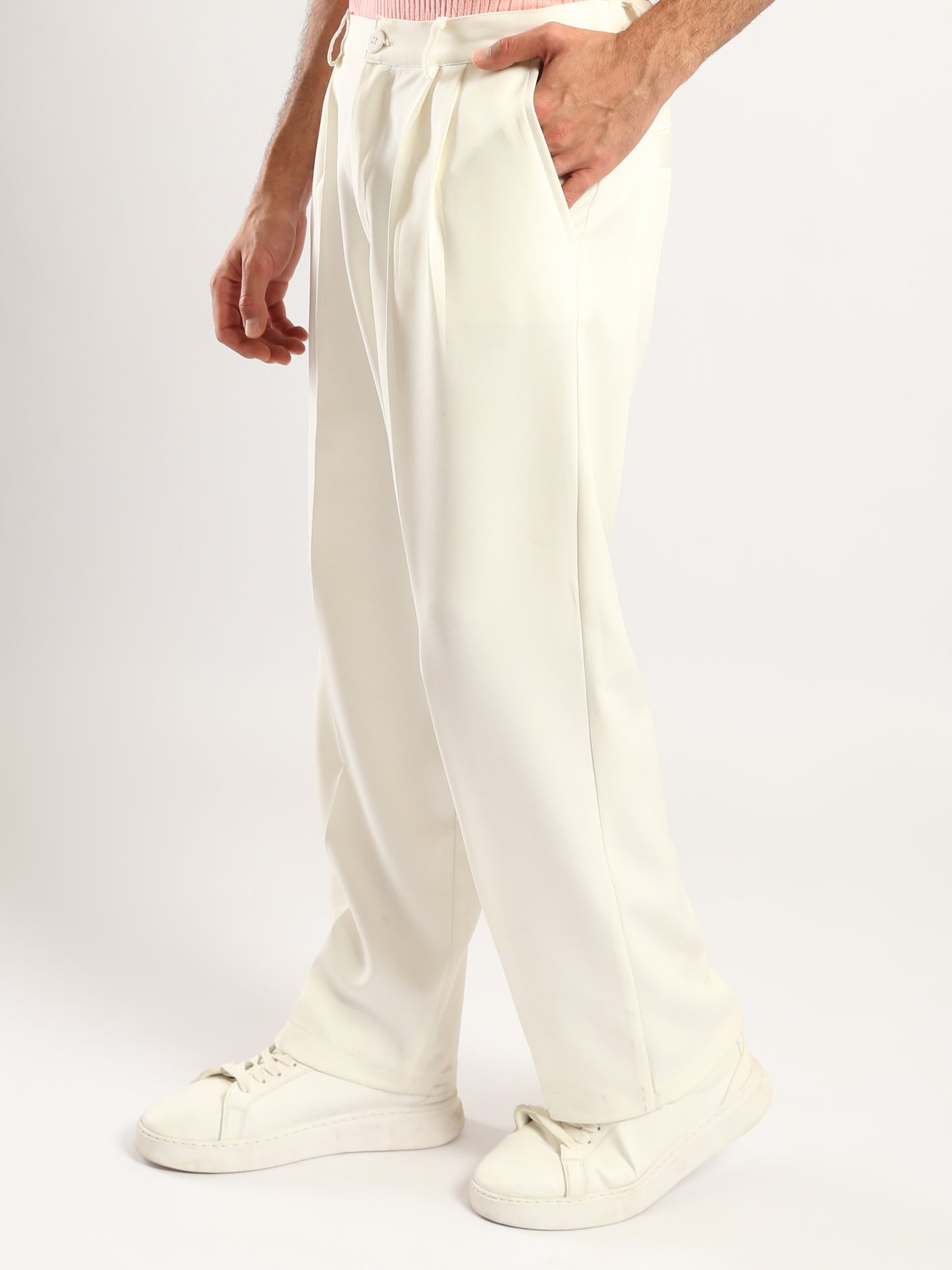 Pleated Pants