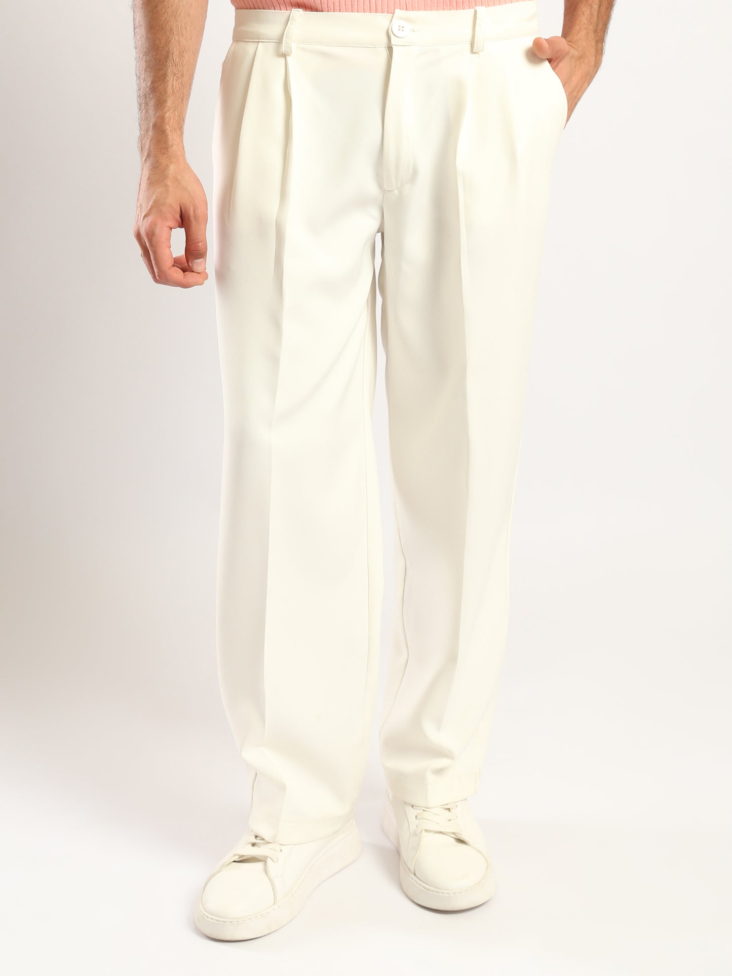 Pleated Pants